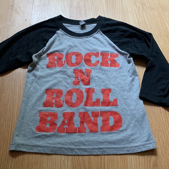 Rock N Roll baseball tee - Picture 2 of 2